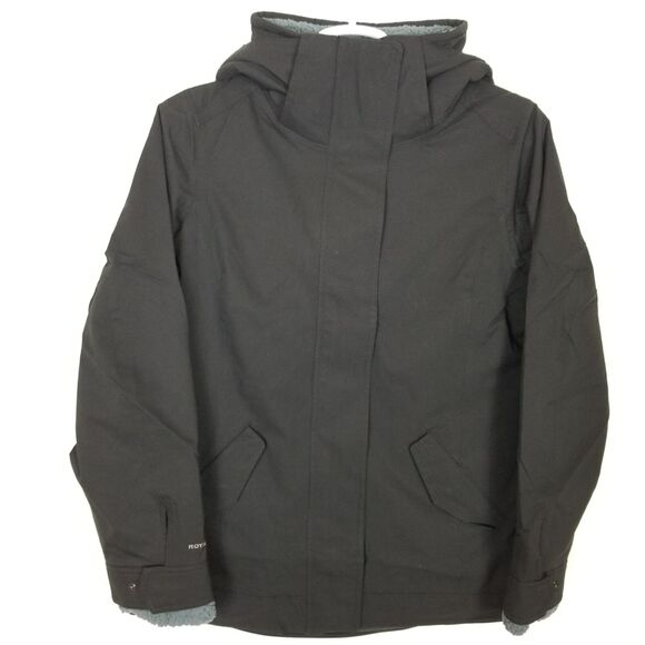 Royal Robbins Women SwitchForm Jacket  Sz M Black Insulated Zip Up Hoodie - Picture 1 of 11